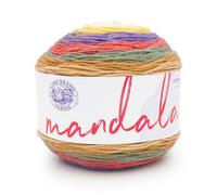 Lion Brand Yarn Mandala, Multicolor Yarn for Knitting, Crochet and Crafting, Moomba, 1 Pack