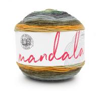 Lion Brand Yarn Mandala, Multicolor Yarn for Knitting, Crochet and Crafting, Werewolf, 1 Pack