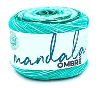 Lion Brand Yarn Mandala Ombre Multicolor Yarn for Knitting, Crochet, and Crafts, Zen, 1 Pack