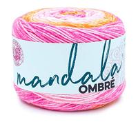 Lion Brand Yarn Mandala Ombre Yarn, Serene