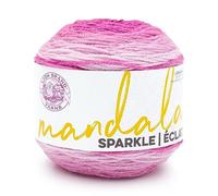 Lion Brand Yarn Mandala Sparkle Yarn, Aries