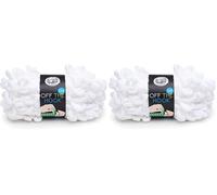 Lion Brand Yarn Off The Hook Beginner Loop Yarn for Knit and Crochet, Sugarcane, 2 Pack
