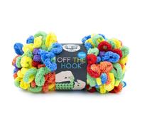 Lion Brand Yarn Off the Hook Yarn Bulky No-Needle craft Yarn for crocheting Hand-Knitting Yarn 1-Pack cosmic Dust