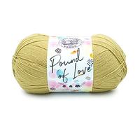 Lion Brand Yarn Pound of Love, Value Yarn, Large Yarn for Knitting and Crocheting, Craft Yarn, Straw