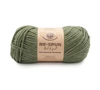 Lion Brand Yarn Re-Spun Thick & Quick Yarn, Evergreen