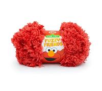Lion Brand Yarn Sesame Street Fuzzy Friends, Elmo Red