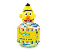Lion Brand Yarn Sesame Street One Hat Wonder Yarn, Bert, 1 Cake