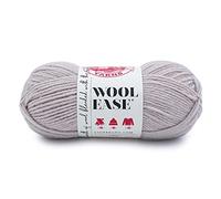 Lion Brand Yarn, Wool-Ease Aran Yarn for Knitting and Crochet, Antler, 1 Pack