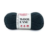 Lion Brand Yarn, Wool-Ease Aran Yarn for Knitting and Crochet, Flint, 1 Pack