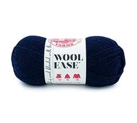 Lion Brand Yarn, Wool-Ease Aran Yarn for Knitting and Crochet, Nightshade, 1 Pack