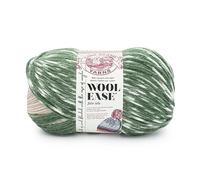 Lion Brand Yarn Wool Ease Fair Isle Yarn, Beige/Olive