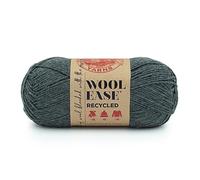 Lion Brand Yarn Wool-Ease Recycled Yarn, 1 Pack, Charcoal