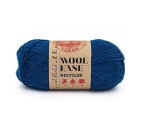 Lion Brand Yarn Wool-Ease Recycled, Yarn for Crochet, Royal Blue, 1 Pack