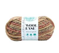 Lion Brand Yarn Company 640-549 Wool-Ease Thick & Quick Yarn, Jam Cookie One Size