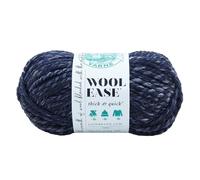 Lion Brand Yarn 640-535 Wool-Ease Thick & Quick, River Run, Acrylic, 21.59 x 9.53 x 9.53 cm