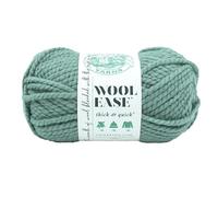 Lion Brand Yarn Wool-Ease Thick & Quick, Super Bulky Wool Blend Yarn for Knitting, Crochet, and Crafts, Succulent, 1 Pack