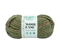 Lion Brand Yarn Wool-Ease Thick & Quick Yarn, Soft and Bulky Yarn for Knitting, Crocheting, and Crafting, 1 Skein, Marsh