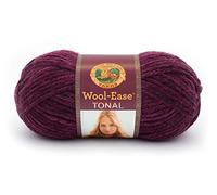 Lion Brand Yarn Wool-Ease Tonal Yarn-Cabernet, Other, Multicoloured, 8.89x20.32x8.89 cm