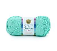 Lion Brand Yarn Yarn, Cotton, Fresh Mint, 1 Pack