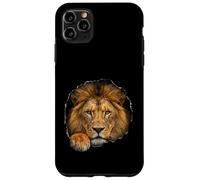 Lion Breaking Through Torn Hole Wild Cat Graphic Case for iPhone 11 Pro Max