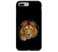 Lion Breaking Through Torn Hole Wild Cat Graphic Case for iPhone 7 Plus/8 Plus