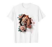 Lion Butterfly Lion Vintage T-Shirt