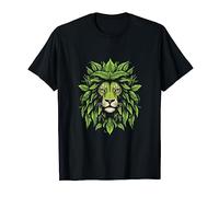 Lion Cannabis Weed Leaf Funny Marijuana Leaves 420 Stoner T-Shirt