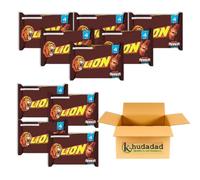 Lion Chocolate Bar Multipack Bundle - Brownie, White & Milk Flavours - Crunchy Biscuit & Caramel Chocolate Treats (10x, Lion Milk Chocolate)