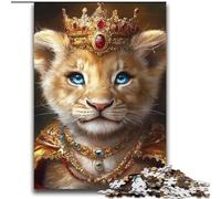 Lion Cub King 2000 Piece Jigsaw Puzzle for Adults Teens, Decompressing Intellectual Educational Toy Educational Game for Birthday, Chrismas (70x100cm)