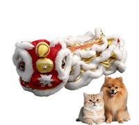 Lion Dance Cat Outfit - Kitten Cosplay Clothing | Kitten Role Playing Costumes - for Celebrations Themed Parties Parade Family Gatherings Social Event Home Park Lawn Garden Pet Parents Chinese New Yea