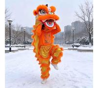 Lion Dance Costume Chinese Dragon for New Year Outdoor Sports Performance Dragon, Suitable For Heights 100-180cm