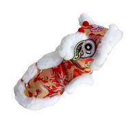 Lion Dance Costume - Polyester Puppy Costume | Moon Year Outfits | For Pet Parents, Animal Lovers, Theme Parties, Parades, Reunions, Social , Home, Park
