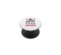 Lion Dance Fear Anticipation Liberation Chinese New Year PopSockets Adhesive PopGrip