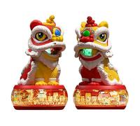 Lion Dance Figure - Cartoon Lighted Motion Buddy, Festival Dance Figure, Luminous Music Figure, Playful Nursery Decoration, Cartoon Lion Dance Figure, Designed for the Atmosphere in the Holiday
