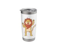Lion Dancing Stainless Steel Insulated Tumbler