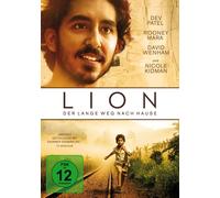 Lion - Der lange Weg nach Hause (DVD) Dev Patel Rooney Mara Sunny Pawar