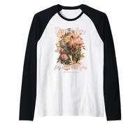 Lion Do not Fear for i am with You Isaiah 41:10 Christian Raglan Baseball Tee