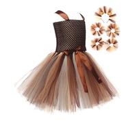Lion Dress for Girls, Ball Gown For,Lion Costume Pageant Dresses Animal Costumes | Ball Gown, Masquerade Dresses with Adjustable Shoulder Strap for Halloween Day