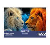 Lion Duo Fantasy Thick Sturdy Cardboard Excellent Brain Game, Suitable for Improving Mental Flexibility And Focus 38x26cm/1000pcs