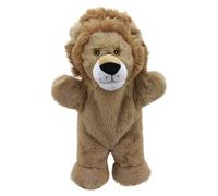 Lion ECO WALKING PUPPET Lions hand puppet plush puppets cat wild animal recycled