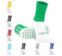 Lion Elite Grip Football Socks - Silicone Dual Grip Inside & Out | Grips on the inside and outside