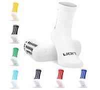 Lion Elite Grip Football Socks - Silicone Dual Grip Inside & Out | Grips on the inside and outside