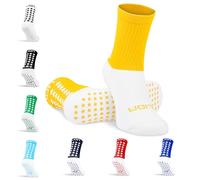 Lion Elite Grip Football Socks - Silicone Dual Grip Inside & Out | Grips on the inside and outside