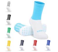 Lion Elite Grip Football Socks - Silicone Dual Grip Inside & Out | Grips on the inside and outside