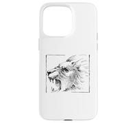 Lion Face Graphic Leaders African Pride of Lions Mens Case for iPhone 15 Pro Max