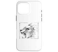 Lion Face Graphic Leaders African Pride of Lions Mens Case for iPhone 16 Pro Max