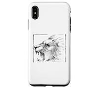 Lion Face Graphic Leaders African Pride of Lions Mens Case for iPhone XS Max