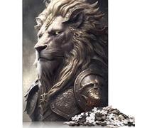 Lion Fairy Tale Puzzle 1000 Pieces Jigsaws Wooden Puzzles for Adults & Teenager Jigsaw Puzzles for Adults Teenagers 1000pcs (75x50cm)