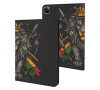 Lion Flag Reggae Rastafarian Rasta Tablet Case Slim Stand Protective Case Cover Tablet Cover Tablet Sleeve