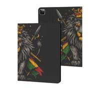 Lion Flag Reggae Rastafarian Rasta Tablet Case Slim Stand Protective Case Cover Tablet Cover Tablet Sleeve